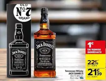 Jack daniel's - tennessee whiskey