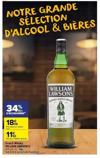 William lawson's - scotch whisky
