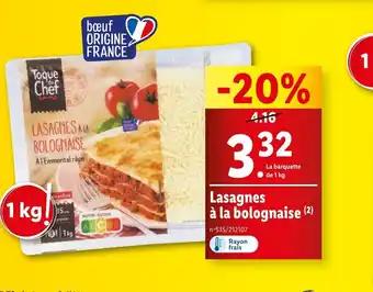 Lasagnes à la bolognaise (2)