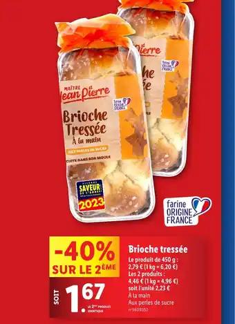 Brioche tressée