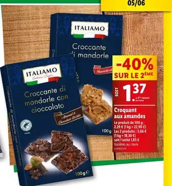 Croquant aux amandes