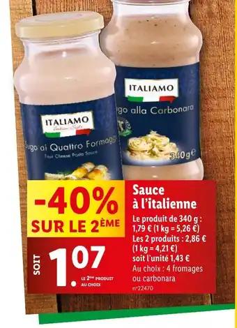 Sauce à l'italienne