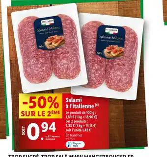 Salami à l'italienne