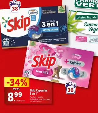 Skip Capsules