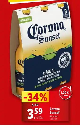 Corona Sunset