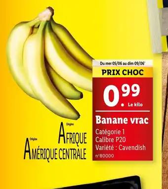 Banane vrac