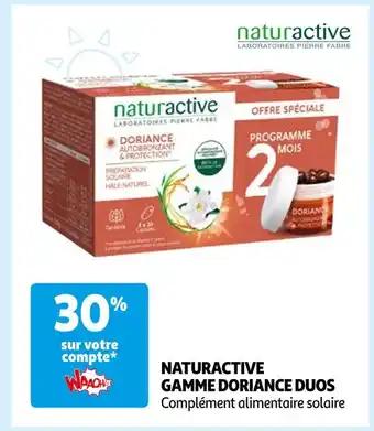 NATURACTIVE GAMME DORIANCE DUOS