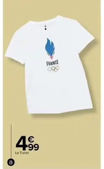 T-shirt enfant Equipe de France des Jeux Olympiques de Paris 2024