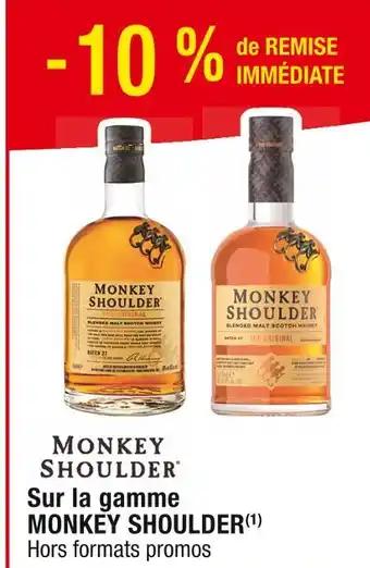 MONKEY SHOULDER 10% de remise immédiate