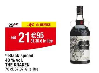 THE KRAKEN Black spiced