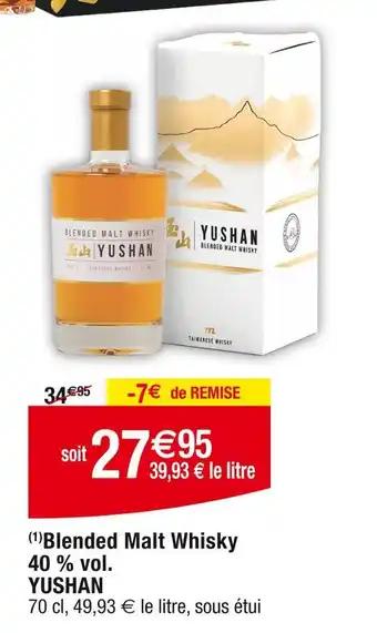 YUSHAN Blended Malt Whisky