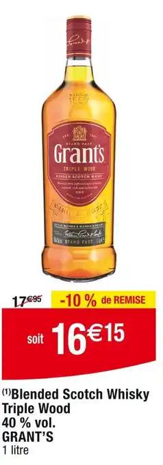 GRANT'S Whisky Triple Wood