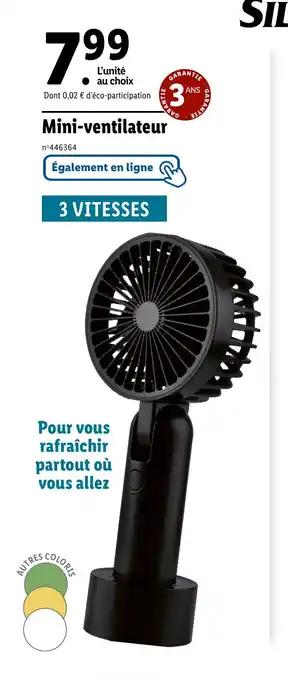 Mini-ventilateur