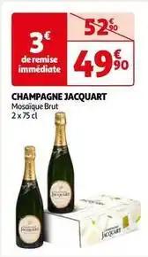 Champagne jacquart - mosaïque brut