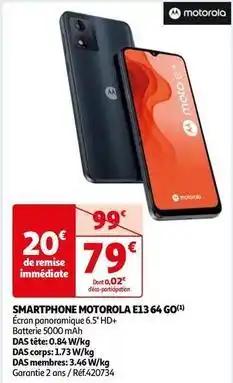 Motorola - smartphone e13 64 go