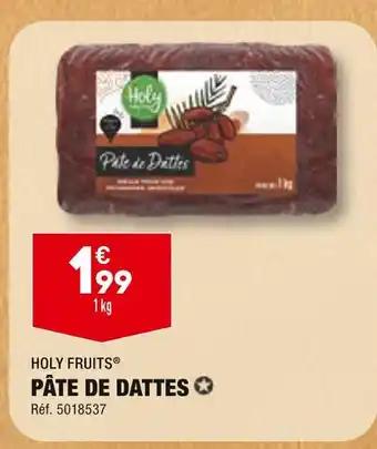 HOLY FRUITS PÂTE DE DATTES
