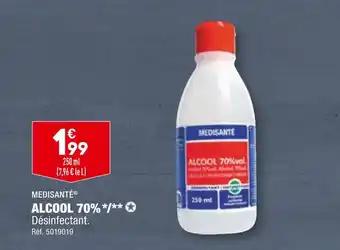 MEDISANTÉ ALCOOL 70%