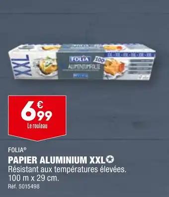 FOLIA PAPIER ALUMINIUM XXL