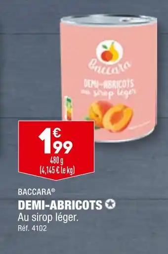BACCARA DEMI-ABRICOTS