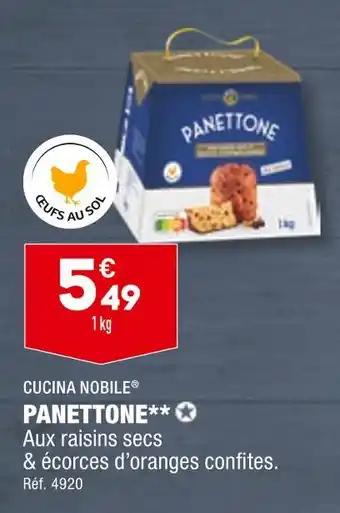 CUCINA NOBILE PANETTONE