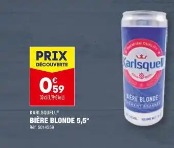 KARLSQUELL BIÈRE BLONDE 5,5°