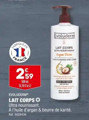 EVOLUDERM LAIT CORPS