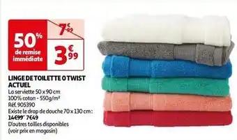 Actuel - linge de toilette otwist