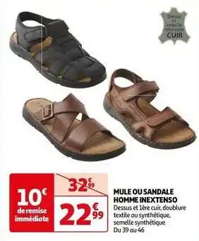 Inextenso - sandale homme