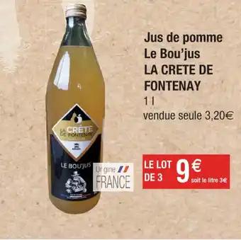 Jus de pomme Le Bou❜jus