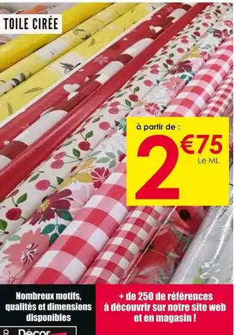 TOILE CIRÉE