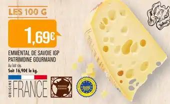 PATRIMOINE GOURMAND EMMENTAL DE SAVOIE IGP