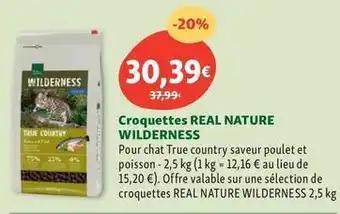 Real nature wilderness - croquettes