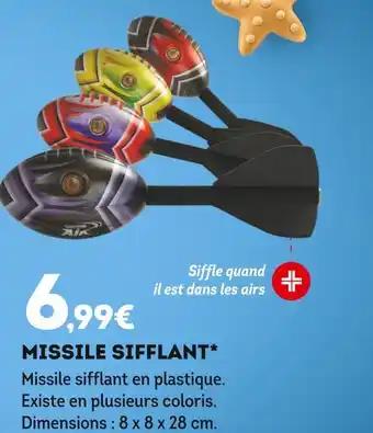 MISSILE SIFFLANT