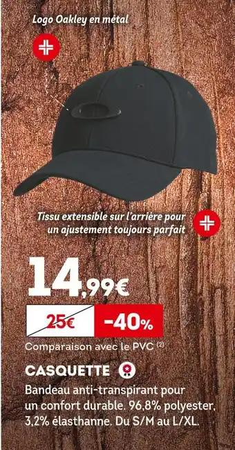 OAKLEY CASQUETTE