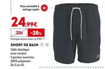 OAKLEY SHORT DE BAIN