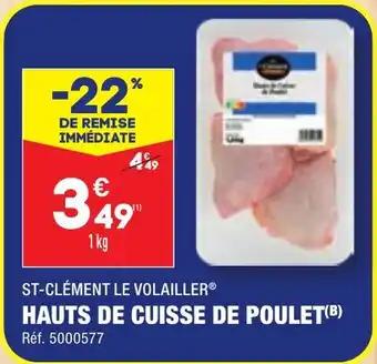 HAUTS DE CUISSE DE POULET(B)