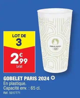 GOBELET PARIS 2024