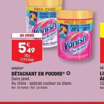 DÉTACHANT EN POUDRE