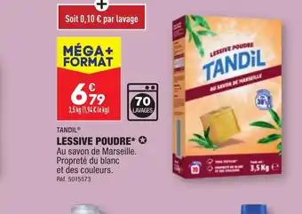 LESSIVE POUDRE