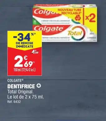 COLGATE® DENTIFRICE
