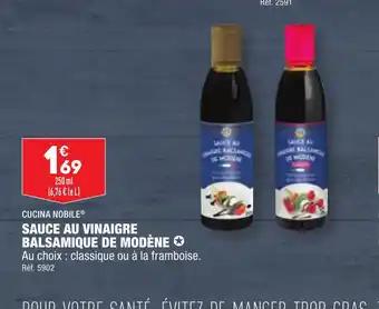SAUCE AU VINAIGRE