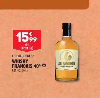 WHISKY FRANCAIS 40°