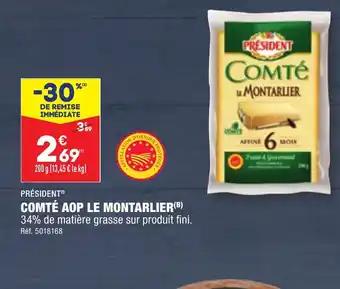 COMTÉ AOP LE MONTARLIER