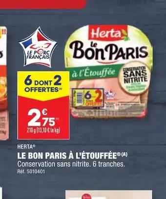 LE BON PARIS À L'ÉTOUFFÉE