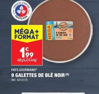 9 GALETTES DE BLÉ NOIR (A)