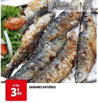 SARDINES ENTIÈRES