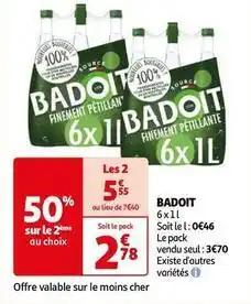 Badoit - 6x1l