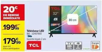 Tcl - téléviseur led 32hd7900