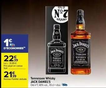 Jack daniel's - tennessee whisky