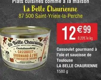 Cassoulet gourmand à l'oie et saucisse de Toulouse